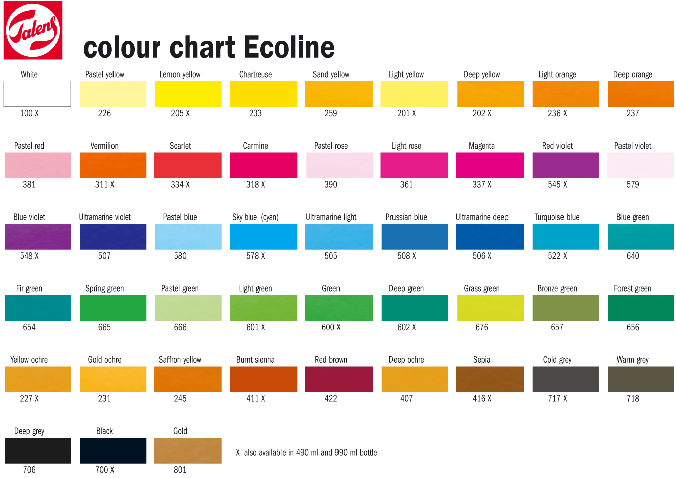 Tekutý akvarel Ecoline 30 ml