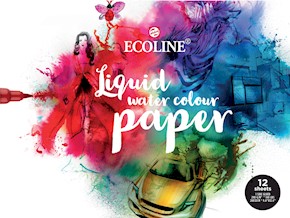 Ecoline Watercolour Paper A3, 290g,12 listova