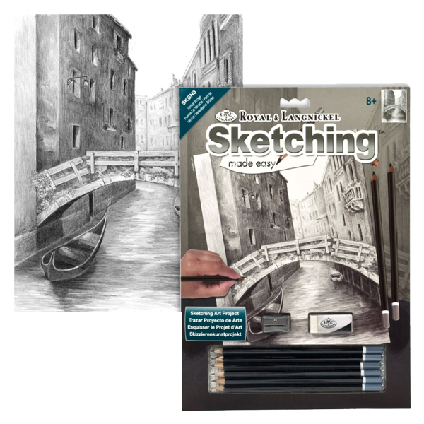 Royal & Langnickel set za skiciranje s motivom – Venecijanski most