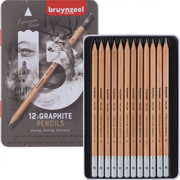 Grafitne olovke Bruynzeel – 12 kom.