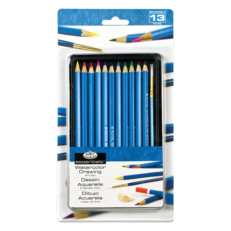 Akvarel set za skiciranje Royal & Langnickel Art Set - mali set 13 kom