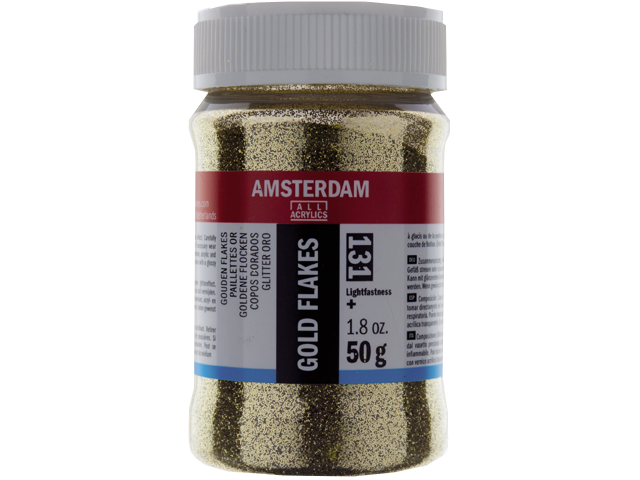 Amsterdam zlatni gliter – 50 g