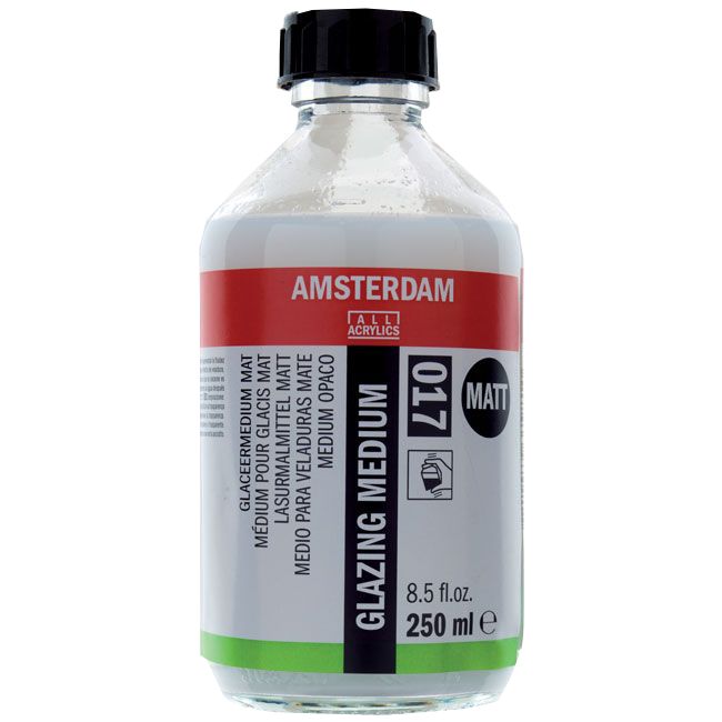 Amsterdam stakleni medij za akril mat 017 - 250 ml