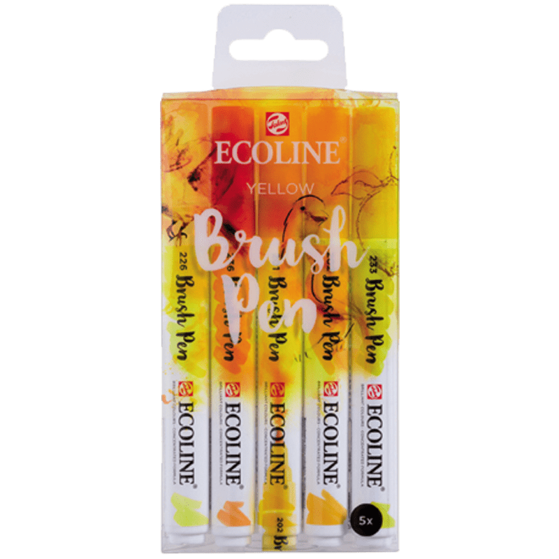Ecoline akvarel set - Yellow