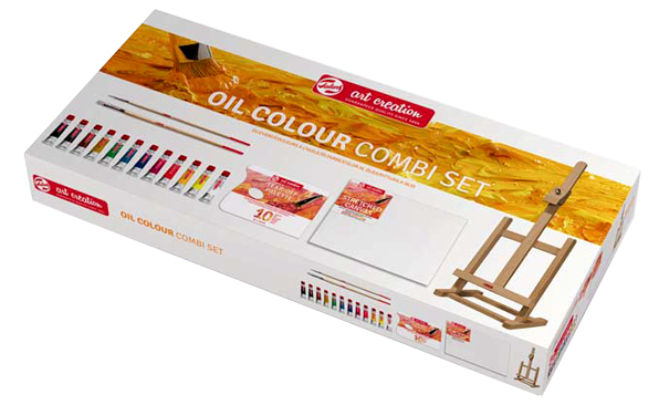 Uljane boje Talens ArtCreation - kombinirani set 12 x 12 ml