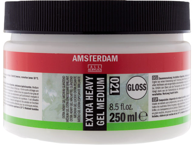 Amsterdam extra gusti gul medij sjajni za akril 021 - 250 ml