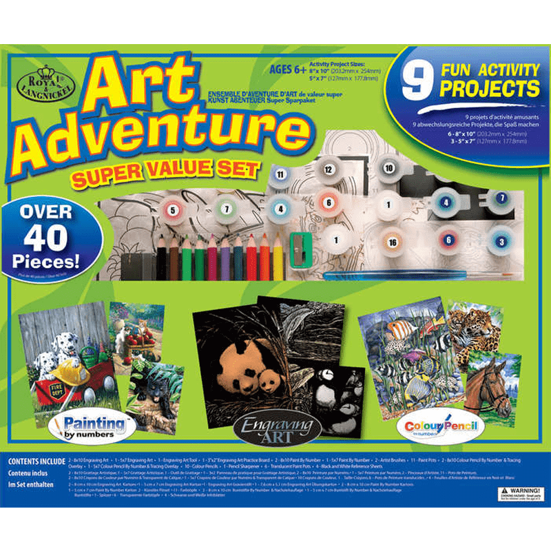Kreativni set Art Adventure - Zeleni