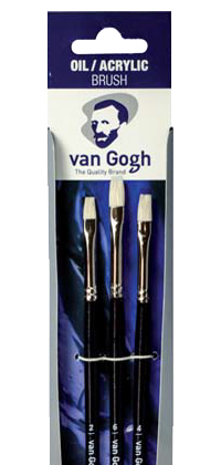 Kistovi za uljni/akrilni/gvaš Van Gogh 210 - set 3 kom - 2 - 4 - 6
