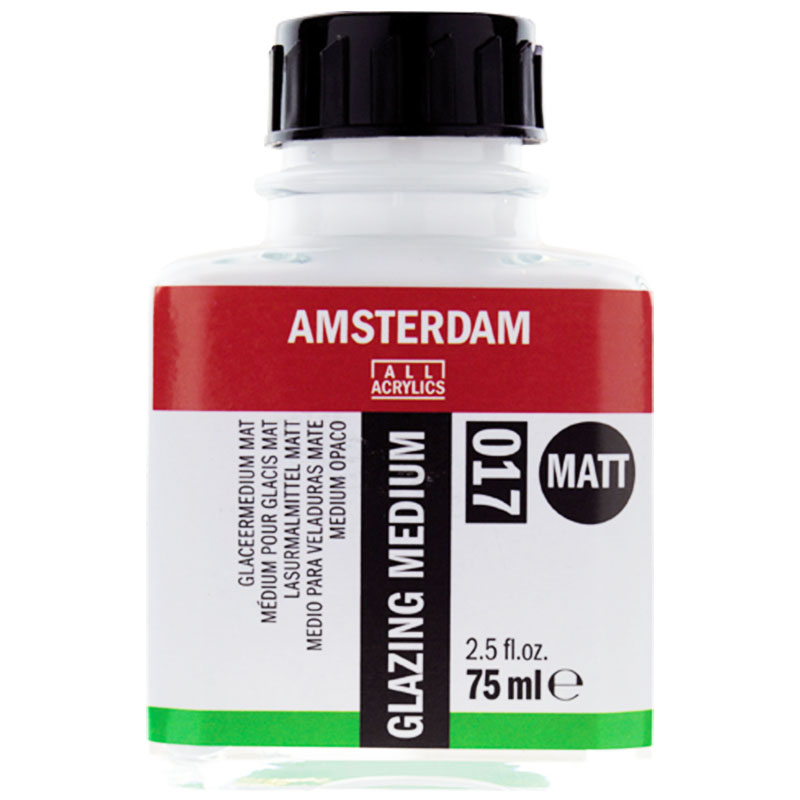 Amsterdam stakleni medij za akril matne 017 - 75 ml