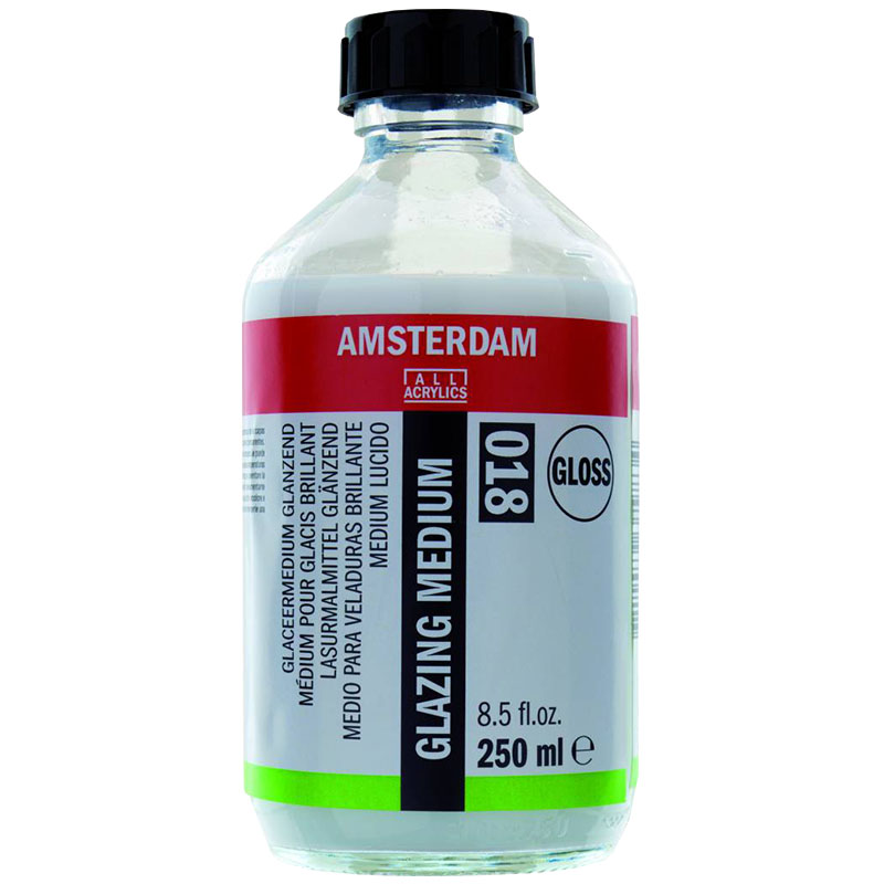 Amsterdam stakleni medij za akril sjajni 018 - 250 ml