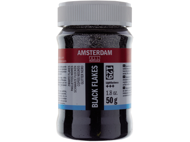 Amsterdam crni gliter – 50 g