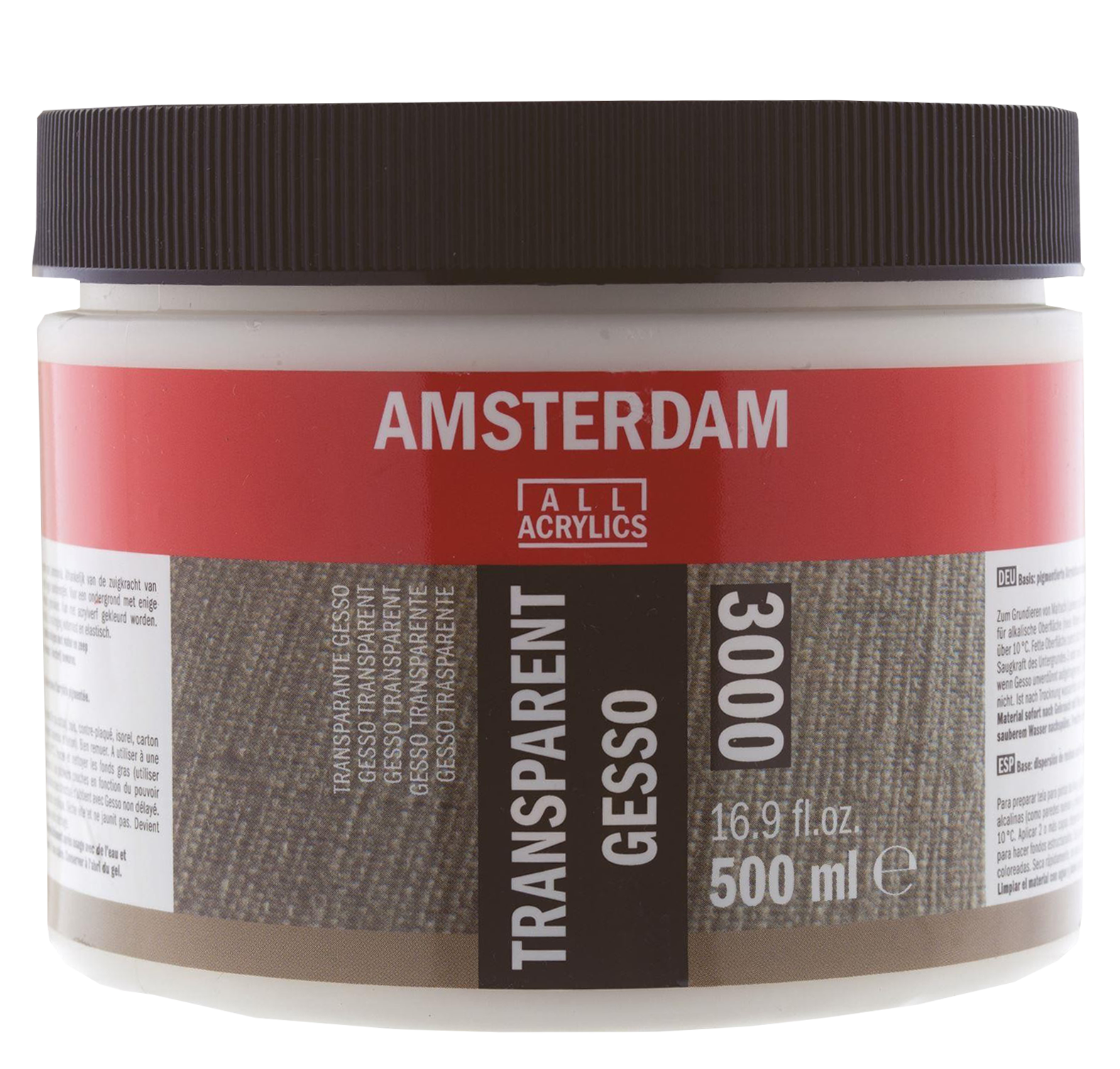 Amsterdam Prozirni Gesso 3000 - 500 ml