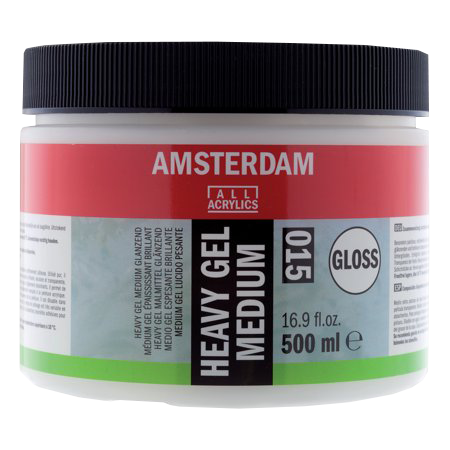 Amsterdam gusti gul medij sjajni 015 - 500 ml