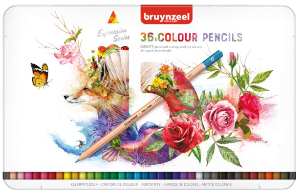 Bruynzeel Expression set olovke u boji 36 kom.