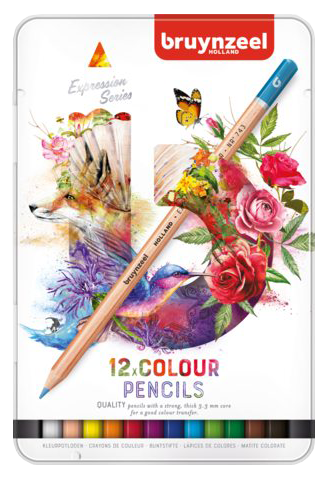 Bruynzeel Expression set olovke u boji 12 kom.