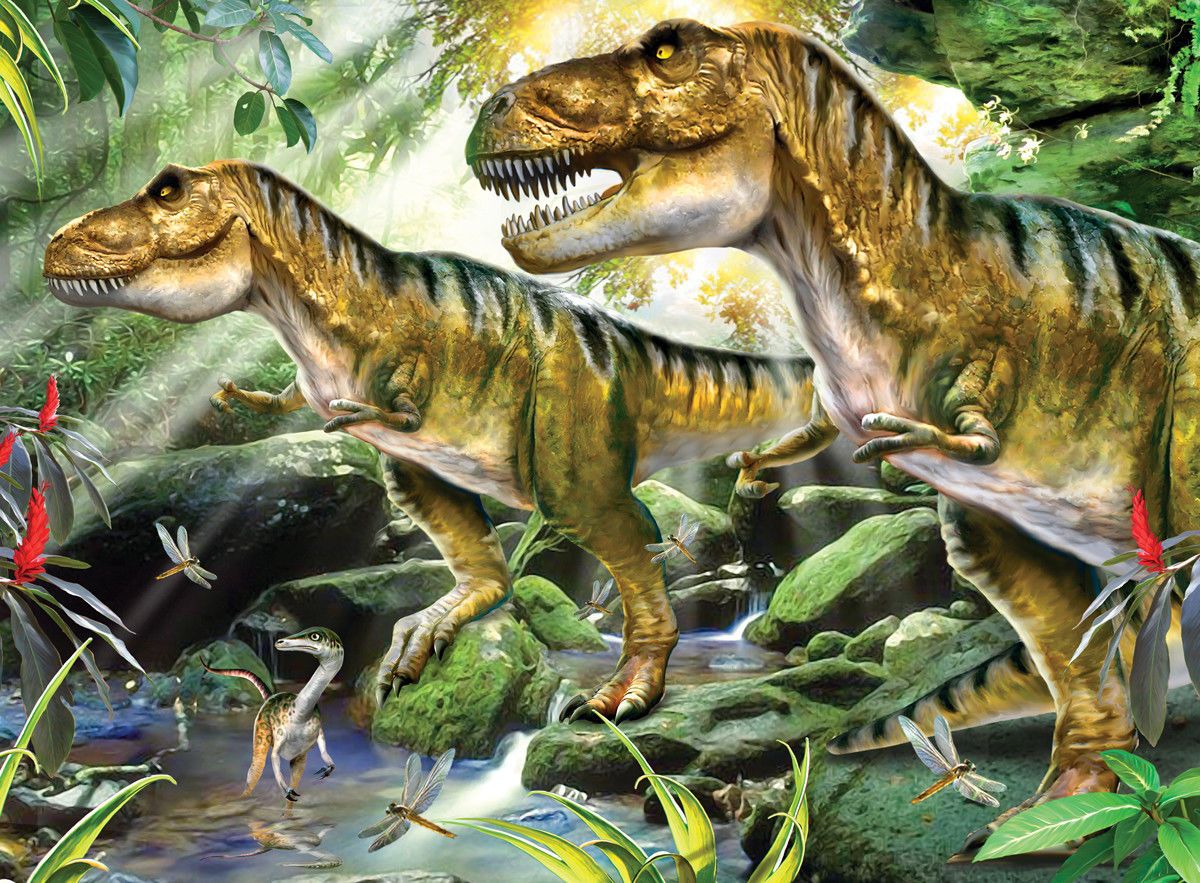 Slikanje po brojevima - Dinosauri