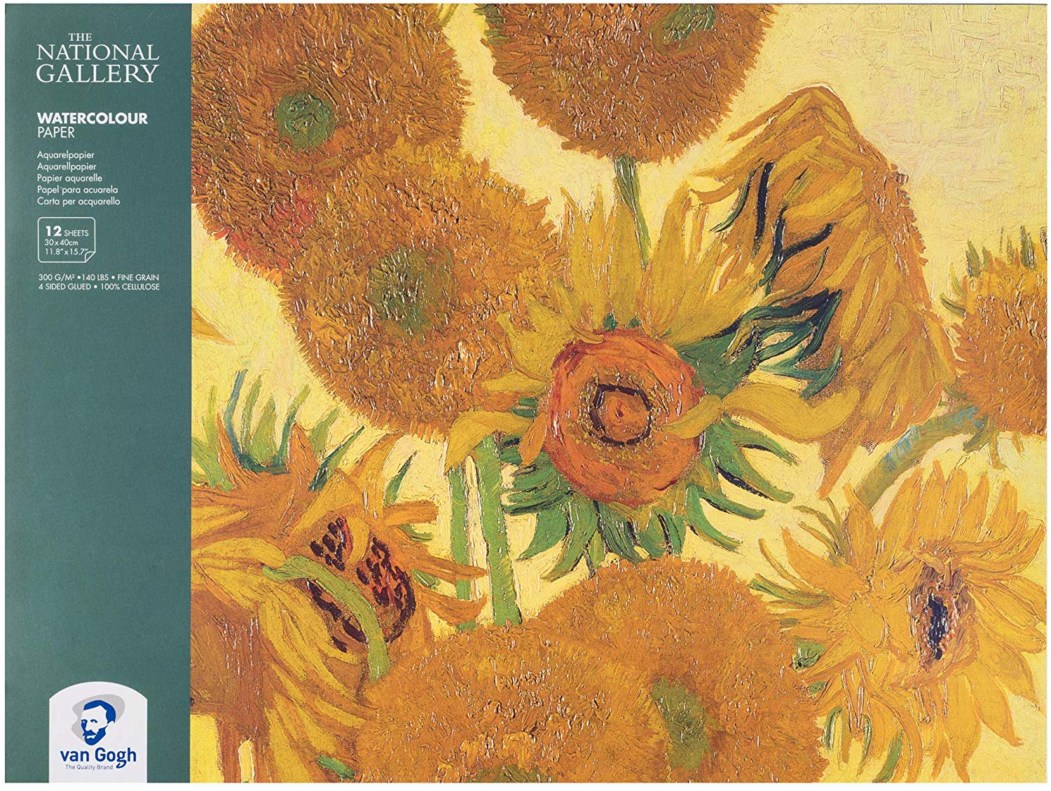 Blok za akvarel boje Van Gogh National Gallery 30x40cm, 300g, 12 listova