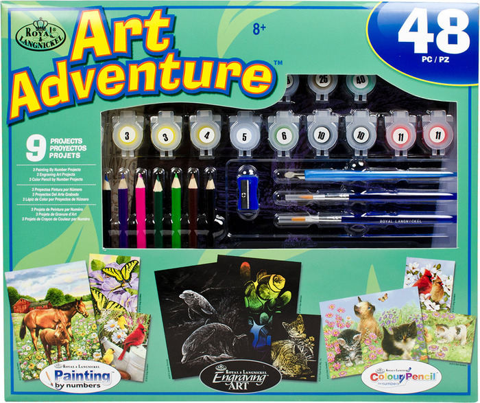 Kreativni set Art Adventure - Tirkizni