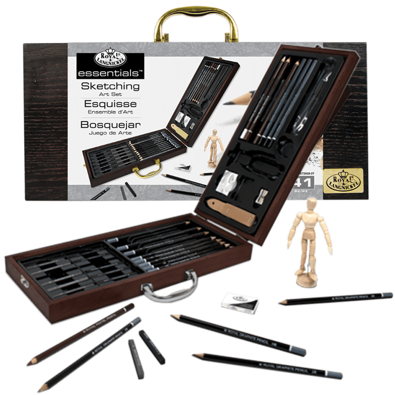 Set olovki za skiciranje Royal & Langnickel – 41 kom
