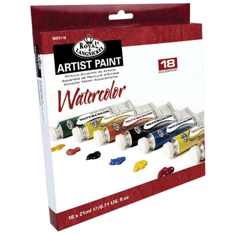 Set akvarel boja Royal & Langnickel - 18 x 21 ml