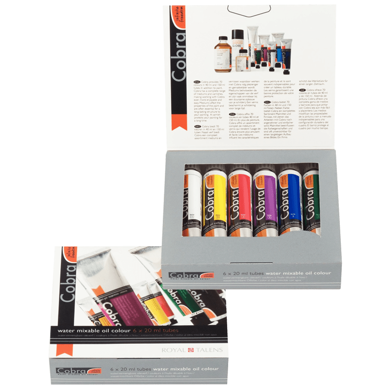 Uljane boje Cobra Artist – start set 6 x 20 ml 