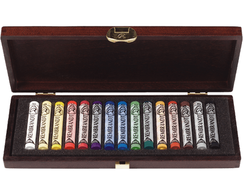 Suhe pastele REMBRANDT – set od 15 pastela - kutija