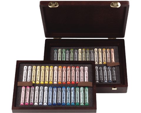 Suhe pastele REMBRANDT – set od 60 pastela - kutija - zemlja