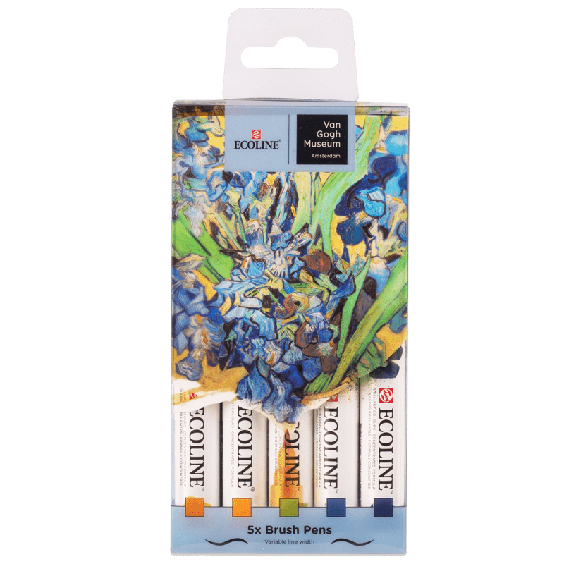 Ecoline akvarel set - Irises - serija Van Gogh Museum