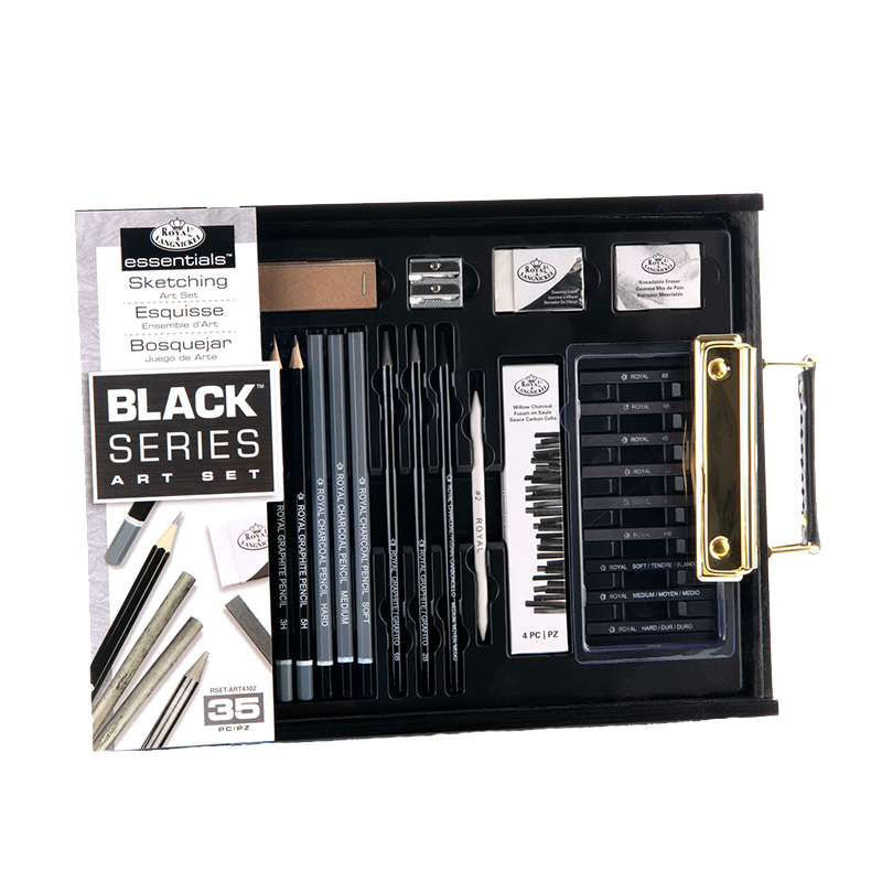 Royal Langnickel Black Series - Set za skice s paletom