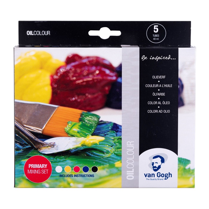 Uljane boje Van Gogh - primary mixing set 5 x 40 ml