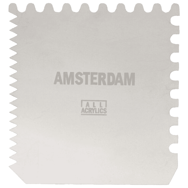 Amsterdam metalni strugač XL 15 x 15 cm