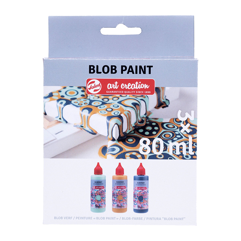 Set boja Art Creation Blob Paint Mint - 3 x 80 ml
