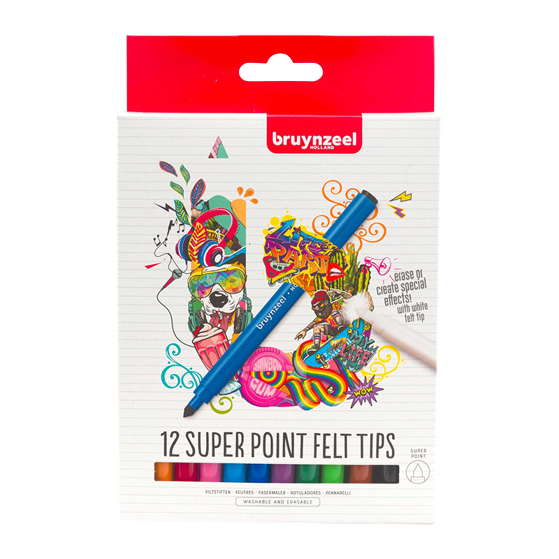 Bruynzeel Super Point set od 12 kom