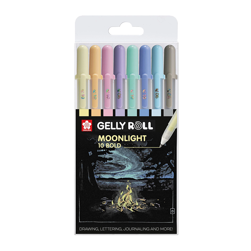 Sakura Gelly Roll Moonlight set Pastel 8 kom