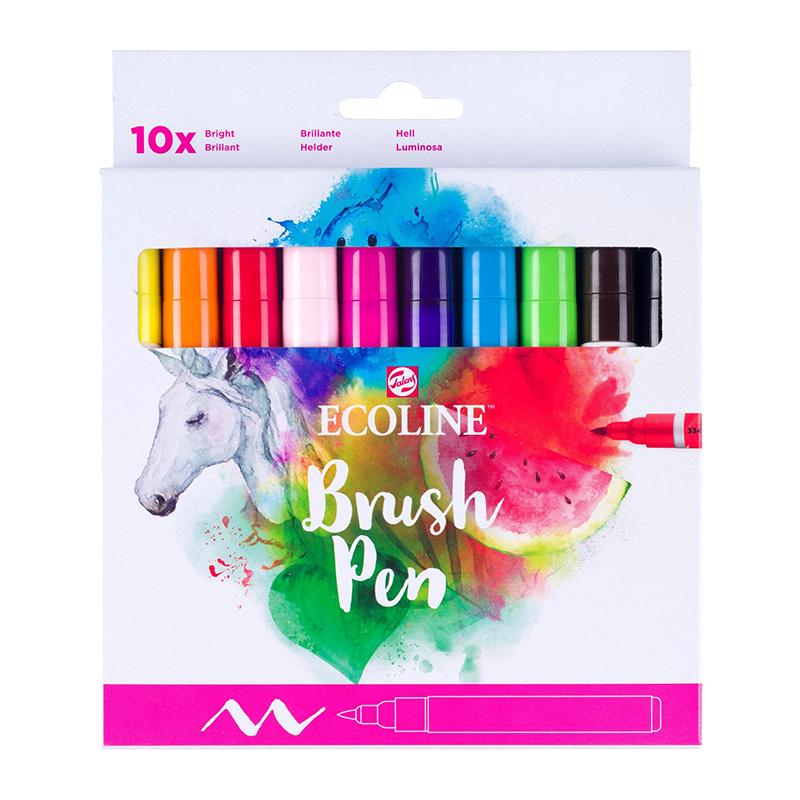 Set akvarel olovki Ecoline Bright - 10 boja