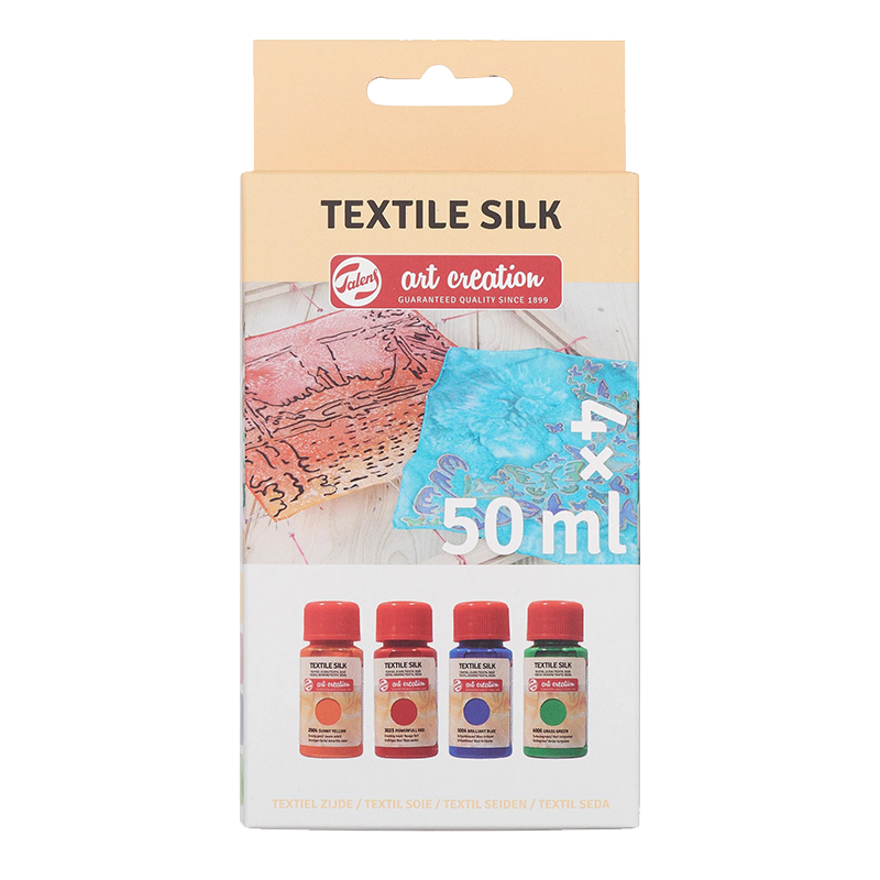 Art Creation Textile Silk set Basic - 4x50 ml