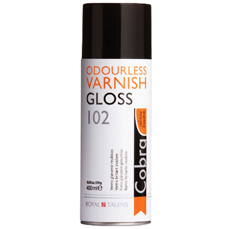 Cobra sjajni završni lak u spreju za ulje 102 – 400 ml