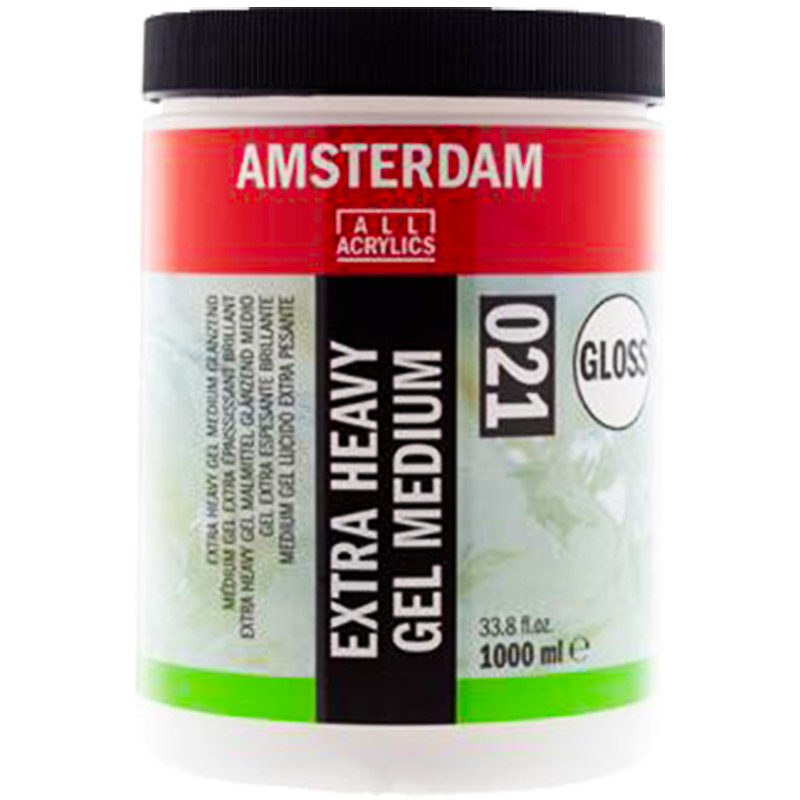 Amsterdam Extra gusti gel medij sjajni za akril 021 - 1000 ml