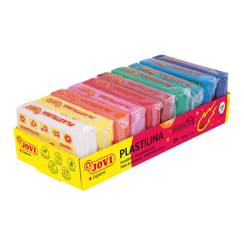 JOVI set plastelina 10x50g