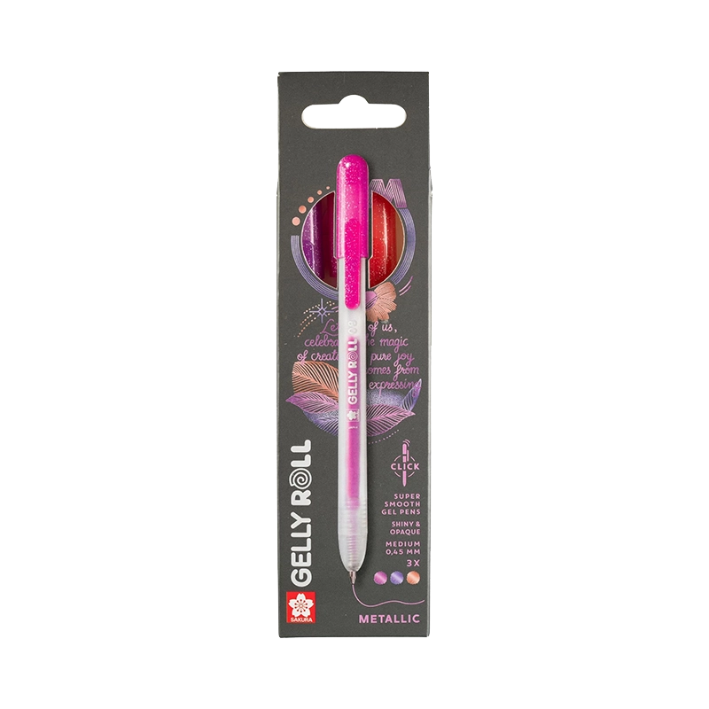 Sakura Gelly Roll Metallic gel olovke, set 3 kom