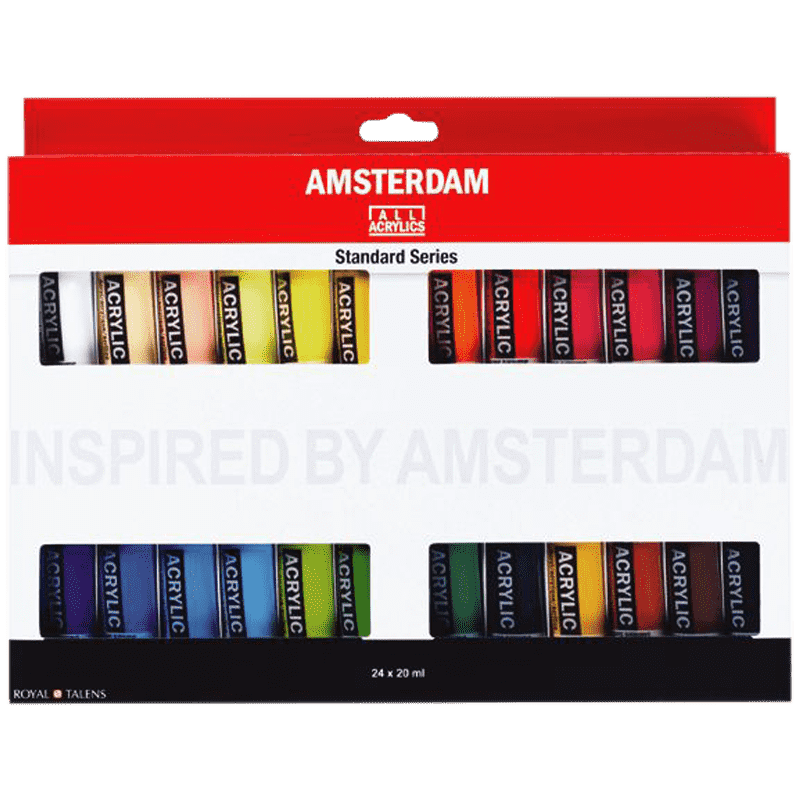 Akril boje Amsterdam - set 24 x 20ml